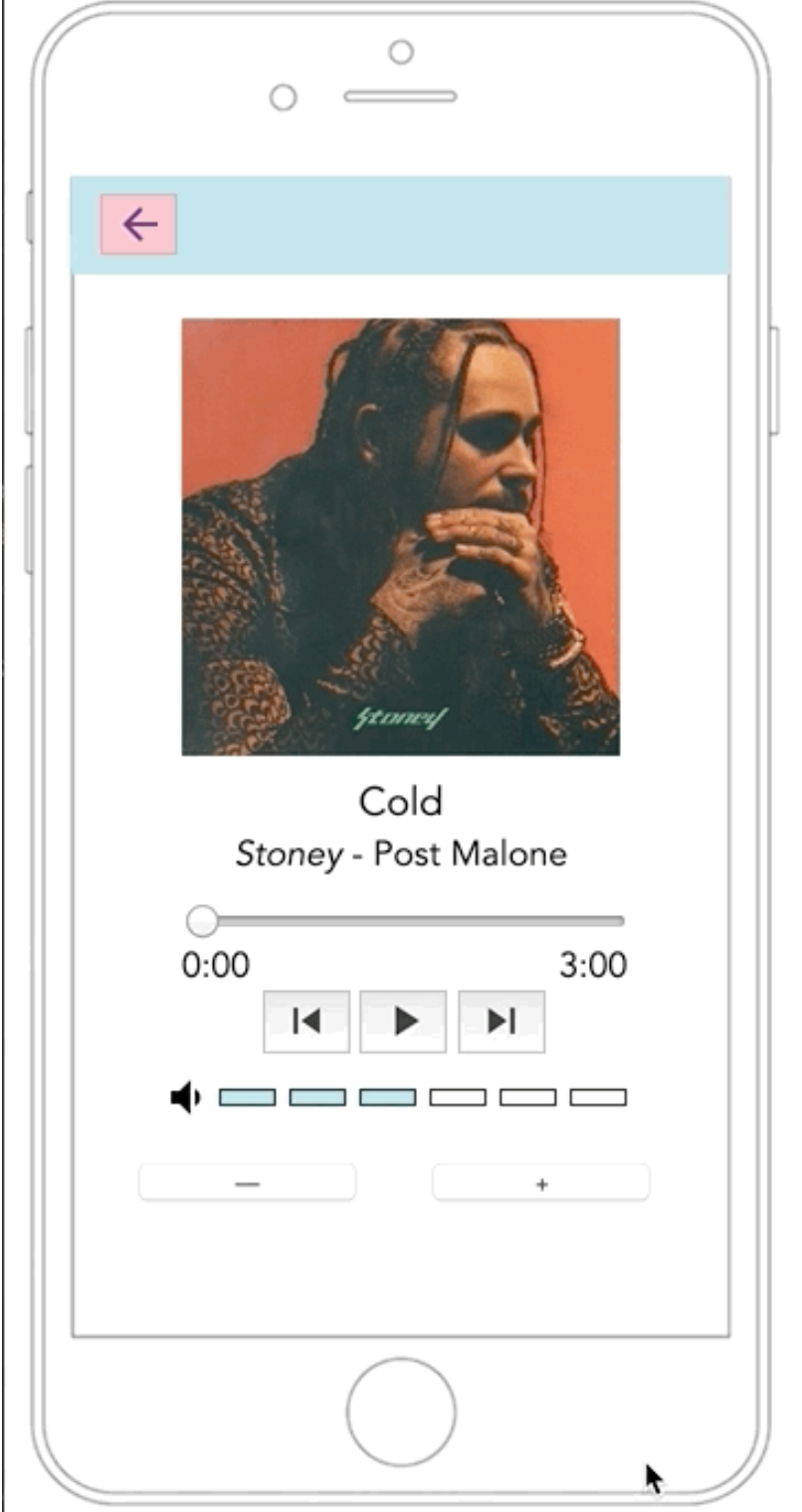 Music Player UI